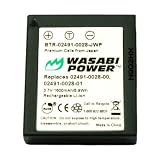 Rollei 02491-0028-00, 02491-0028-01, and DS8330-1 Battery (Premium Japanese Cells, 1600mAh, 5-YR Warranty) (by Wasabi Power®)