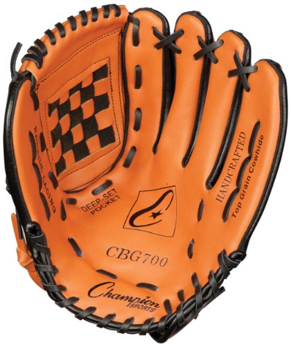Champion Sports Leather Front Fielders Glove