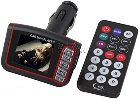 RICHY GLORY- 1.8" LCD Car MP3 MP4 Player Wireless FM Transmitter USB