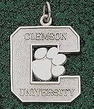 Clemson Tigers Giant C Paw Lapel Pin - Sterling Silver Jewelry