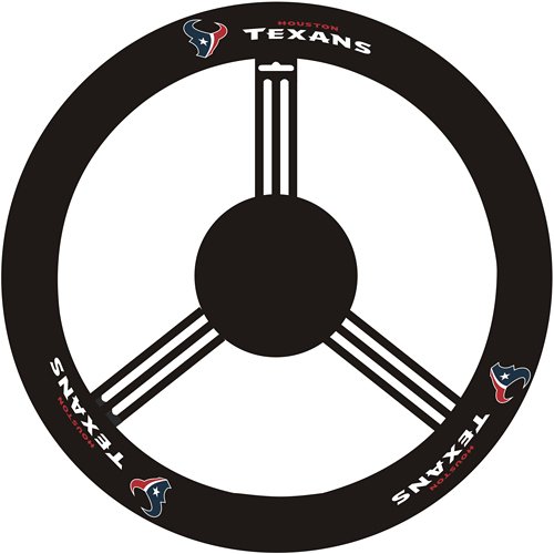 Fremont Die Houston Texans Steering Wheel Cover