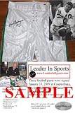 Chuck Bednarik Autographed Football Pants - Philadelphia Eagles - NFL Hall of Fame