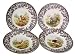 Spode Woodland American Wildlife Salad Plate Set