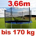 3,66m-Gartentrampolin inkl. Sicherheitsnetz - Modell 2011
