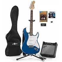 BLUE Electric-ST Guitar & COMPLETE PACK