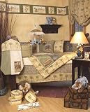 Glenna Jean African Safari 4 Piece Crib Bedding Set