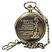 Vietnam War Memorial Pocket Watch - Bronze-finish Metal with Gift Box