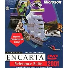 Encarta Reference Suite  2001 DVD ROM [Import]