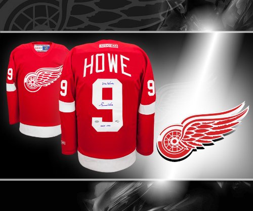 Gordie Howe Detroit Red Wings Autographed Jersey