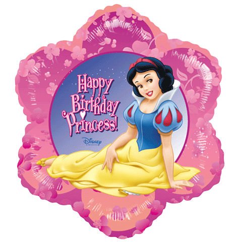 Snow White Birthday Mini Balloon (1 ct)