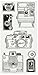 Inkadinkado 60-31325 Cameras Clear Stamp Set_60-31325