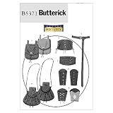 Butterick Patterns B5371 Misses'/Men's Wrist Bracers, Corset, Belt And Pouches, Size XM (SML-MED-LRG)