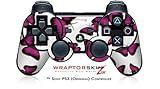 Sony PS3 Controller Skin Butterflies Purple