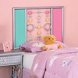 Bauble Girls Bed Full Slvr/pink/mt Gr