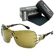 Affliction Blade Sunglasses Antique Gold/Black Shades