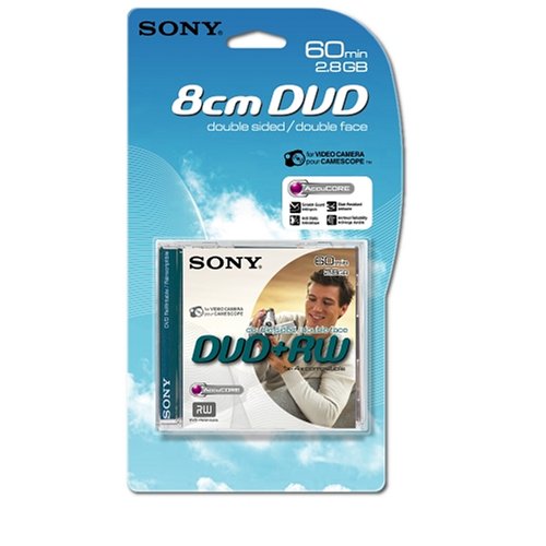 Sony 8cm DVD+RW 60 double sided - blister