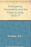 The emergency, censorship and the press in India, 1975-77
