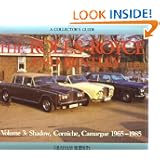 Rolls-Royce and Bentley Collector's Guide (A Collector's Guide) (v. 3) by Graham Robson