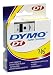 Electronics : DYMO Clear Tape w Black Printing, 3/8in x 23ft, D1 Style Cartridge