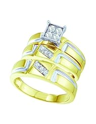 0.28CT DIAMOND FASHION TRIO SET