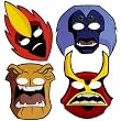 Ben 10 Masks 8ct