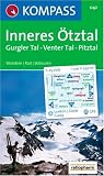  : Kompass Karten, Inneres &Ouml;tztal: Wandern - Rad - Skitouren