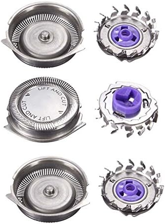 3pcs Shaver Razor Head Replacement Blades Cutters for Philips Norelco HQ9 HQ8