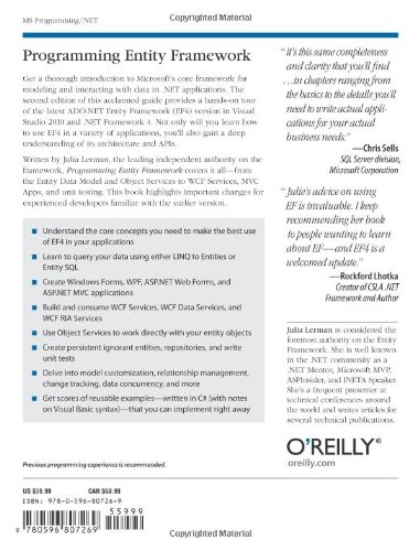 Programming Entity Framework - Sergey Drozdov Sausage