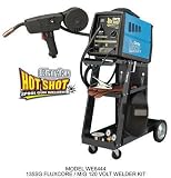 NEW Clarke 135SG Hot Shot Spool Gun 110V Mig/Fluxcore Welder KIT