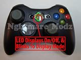 Black Stealth 7-Mode Wireless Xbox 360 Rapid Fire Modded Controller COD4, COD5, COD6, Halo, GOW, Many More!