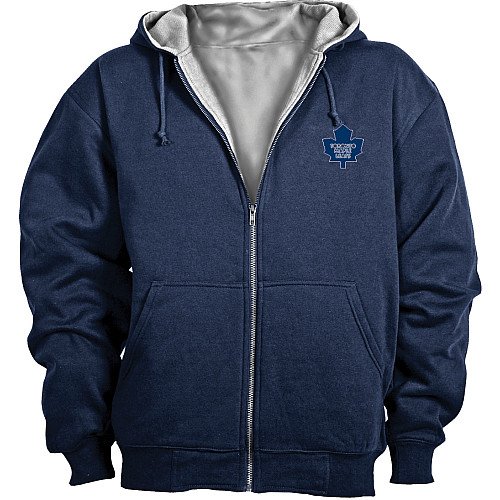 Reebok Toronto Maple Leafs Craftsman Thermal Lined Hooded Sweatshirt 3 Xlarge