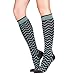 Compression Socks For Women - Fun, Stylish, 10-15 mmHg Mild Graduated Compression. Combats Achy Legs, Varicose Veins & Edema. Ideal for Flight Travel, Prolonged Standing, Maternity & Pregnancy
