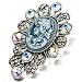 Cameo Floral Brooches And Pins Vintage