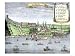 Quebec City and the Saint Lawrence River, c.1722 Travel Giclee Poster Print, 12x9