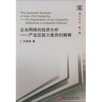 企业网络的经济分析--产业区能力差异的解释/博士文丛(博士文丛)