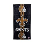 New Orleans Saints Fiber Reactive Beach Towel