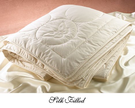 Natural Silk Filled Comforters