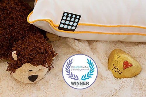 Kid's Parent Tested Parent Approved award winner 2 in 1 memory foam neck pillow Stage 2 for children age 5 - 7