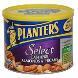 Planters Cashews with Almonds & Pecans, 9.5-Ounce Canisters (Pack of 3)