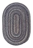 2' x 6' Oval Runner Oak Harbour Graphite by Colonial Mills Oak Harbour Collection OH98