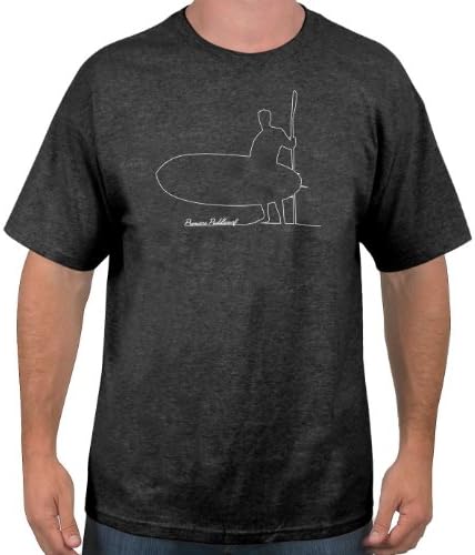 Premiere Paddlesurf Men's Wireframe II SUP T-Shirt, 2X-Large, Black