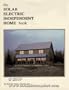 Solar Electric Independent Home Book