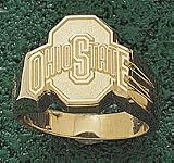 Ohio State Buckeyes Athletic O Men's Ring Size 10 3/4 - 14KT Gold Jewelry