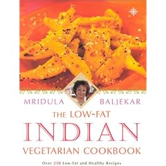 The Low-Fat Indian Vegetarian Cookbook: Over 250 Low-Fat and Healthy Recipes