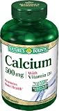 Natures Bounty Calcium and D, 500mg, 300 Tablets (Pack of 2)