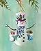 Christopher Radko Frosty Shopper Glass Christmas Ornament 2014