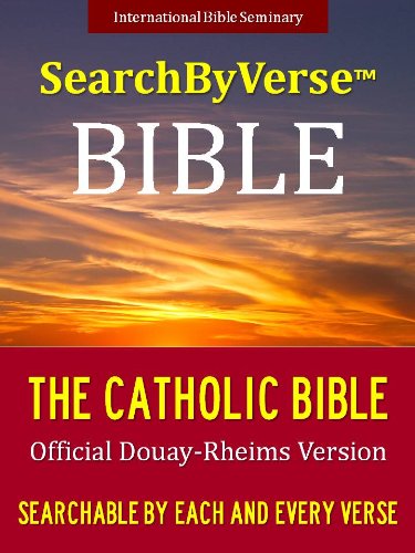 SearchByVerseTM Catholic Bible (CHURCH APPROVED 