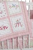 Whistle & Wink - Pink Pagoda Crib Quilt