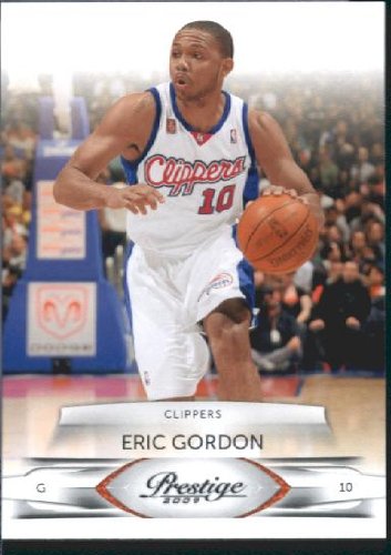 2009 /10 Panini Prestige Basketball Card # 44 Eric Gordon Los Angeles Clippers Mint Condition- Shipped In Protective Screwdown Display Case!