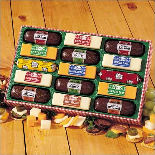 Childrens Toyshop  Gourmet Food : Cheese and Sausage Collection - Wisconsin Cheeseman